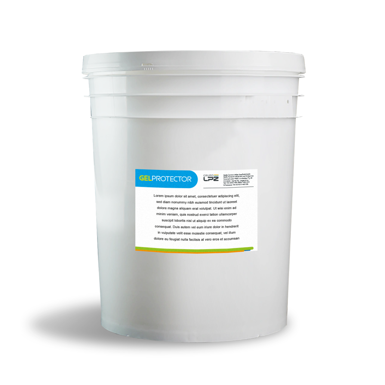 balde gel protector
